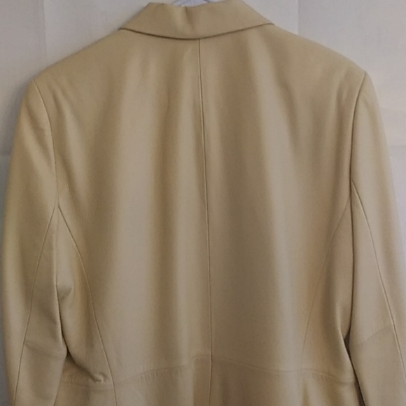 Jones New York Women's Soft Leather Blazer Size 14 - Picture 6 of 8